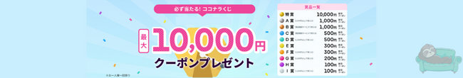 Coconala-10,000-yen-coupon-lottery